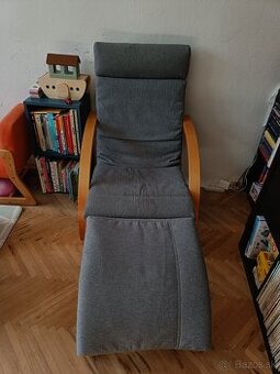 Kreslo s podnožkou