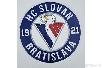 HC Slovan Bratislava 3D drevené Logo