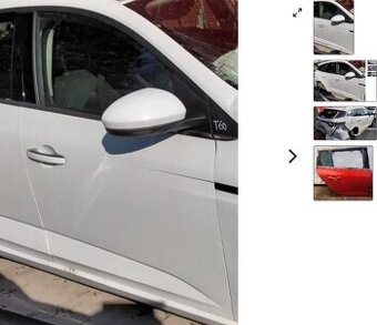 Renault Megane IV 1.2 2014 predám DVERE, hlava motora H5F, V