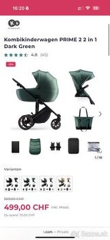 NOVÝ KINDERKRAFT PRIME2 2v1