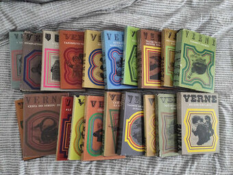 Jules Verne - edicia Mladé Leta - komplet 35ks