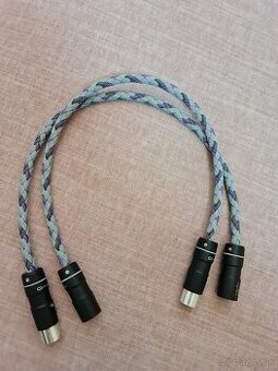 Predám originál prepájacie káble XLO Signature 3 (XLR) 0,5m - 1