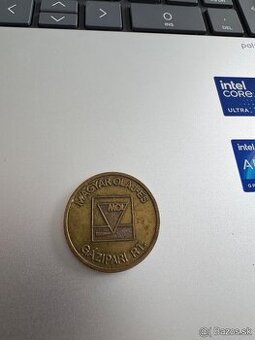 Magyar Olaj és Gázipari RT. MAĎARSKO - pamätná minca