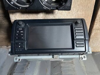 Originál BMW navi rádio 2din s CD meničom + modul - 1