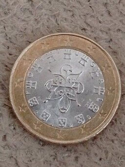 Vzacna 1€ minca 2002 - 1