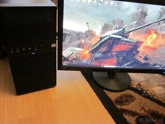 HERNÉ PC i3,16 GB,256GB,500GB,RX-470 8GB,W-11