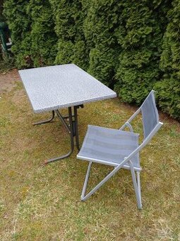 Záhradné balkónové terasové sedenie