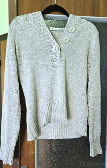 bezovy sveter s kapucnou, vel. M