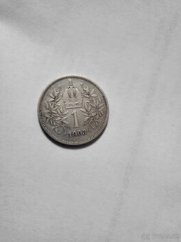 1 KORUNA 1903 B.Z. RAKÚSKO UHORSKO FRANZ JOSEPH