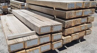 Dubové podvaly, fošne, hranoly, dosky...rôzne rozmery sušené