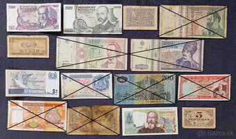Bankovky z obehu svet 7