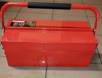 Kufor plechový s náradím