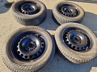 zimne pneumatiky 195 65 r 15 + disky 4x100