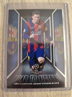 Lionel Messi - limitovaná futbalová karta