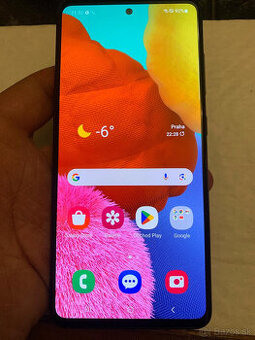 Samsung Galaxy A51,6GB RAM,128GB,strieborný