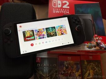 Predám Nintento Switch 2 + HRY