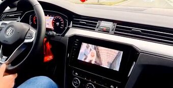 Odblokovanie obrazu za jazdy diagnostika vw škoda Audi