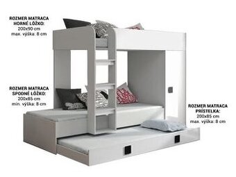 Poschodová postel