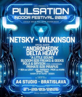 Pulsation 2 days ticket valentines combo (2 listky na 2 dni)