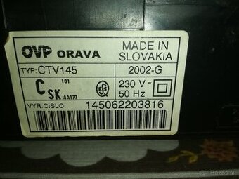 Prenosný farebný televízor Orava CTV 145