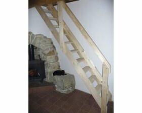 Nové nerozbalené schody Kolos z hornbachu