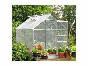 Záhradný skleník - so základňou