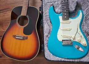 Fender Professional ll + Akusticka Gitara + Prislušenstvo