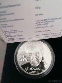 Zberateľské mince 10 euro Jozef Kroner.