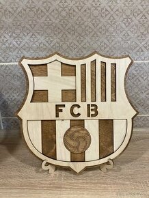 Predam drevené futbalové logo - 1