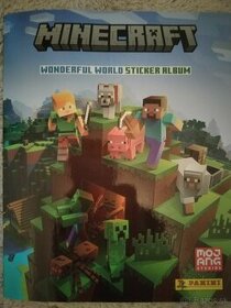 Samolepky Minecraft wonderful world