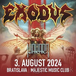 EXODUS 3.8.2024 Bratislava - Majestic Music Club
