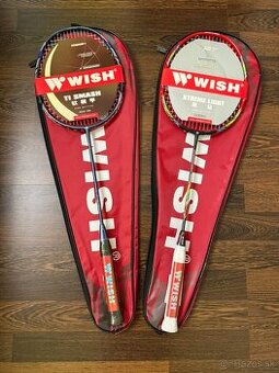Badmintonové rakety Wish set