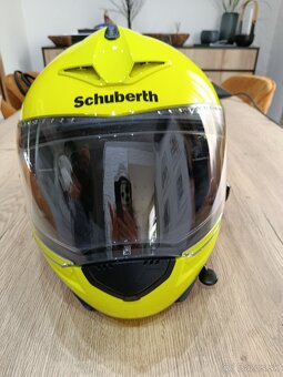 Prilba Schuberth C3 PRO + interkom SENA SMH10