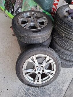 R16 5x100 plus pneu