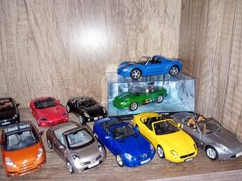 Predám zbierku cabrio modelov