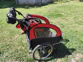 Detský vozík za bicykel