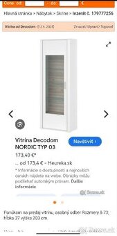 Vitrína Decodom