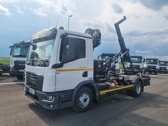 NOVÝ MAN TGL 12.220 RUKA HIAB + NOSIČ KONTEJNERU