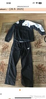 panska butterfly suprava na stolny tenis velkost L