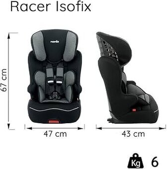Detská autosedačka Nania Isofix.