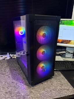 Herný počítač i7-3770 / RX 570 / SSD + HDD / RGB / Win11
