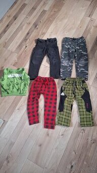 Balíček na zimu zateplene rifle termo nohavice mikina