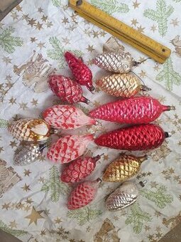 Stare vianocne ozdoby sisky