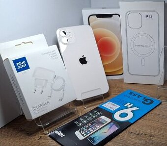 Iphone 12 White 64gb NOVÁ BAT.100%,SUPER PONUKA