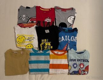 Detské tričká 98-104 darujem za niečo zdravé