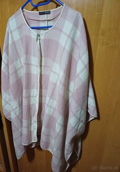 Pončo na zips pre moletky 46-56