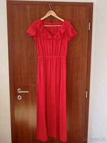 CALZEDONIA dlhé červené šaty (true red)