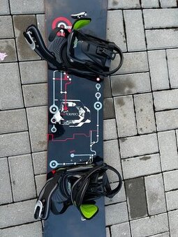 Predám snowboard Rosignol + viazanie