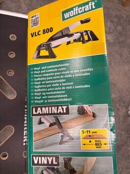 Rezačka vinylu a laminátu Wolfcraft VLC 800