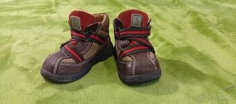 Kožené prechodné topánky v.22